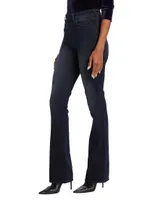 Selma Sleek Baby Boot-Cut Jeans