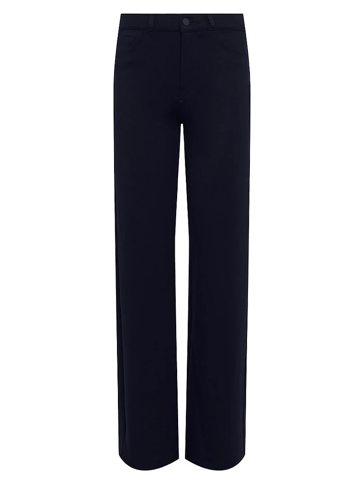 Clayton Wide-Leg Jeans