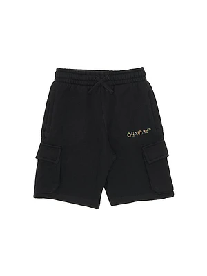 Little Boy's & Logo Sketch Sweatshorts