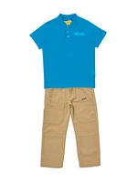 Little Boy's & Diagonal Work Pants