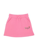 Little Girl's & Girl's Funny Flowers Skirt