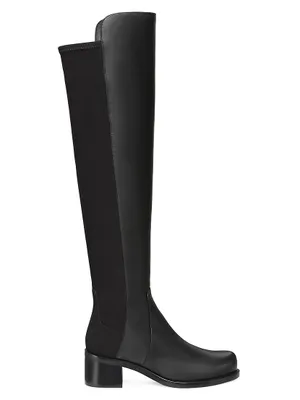 Reserve Bold Leather Over-The-Knee Boots