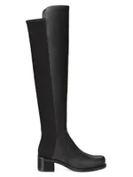 Reserve Bold Leather Over-The-Knee Boots