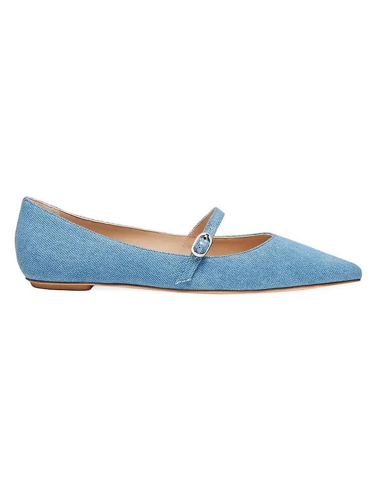 Emilia Vintage Denim Flats