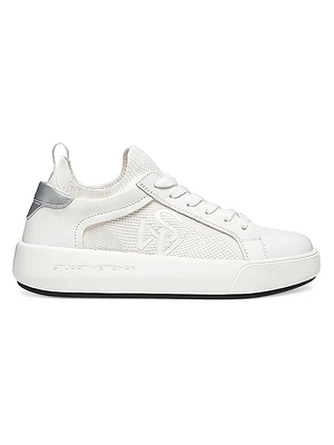 5050 Pro Leather & Knit Low-Top Sneakers