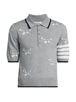 Hector Knit Wool Polo