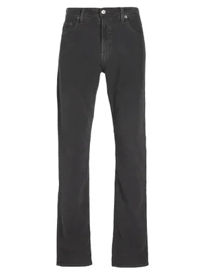 Everett Stretch Straight-Leg Jeans