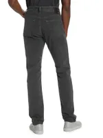 Everett Stretch Straight-Leg Jeans