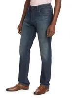Tellis Stretch Slim-Straight Jeans