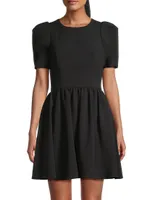 Chadwick Puff-Sleeve Minidress