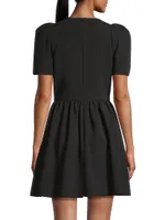 Chadwick Puff-Sleeve Minidress