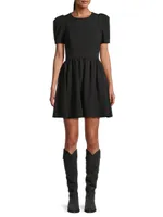 Chadwick Puff-Sleeve Minidress