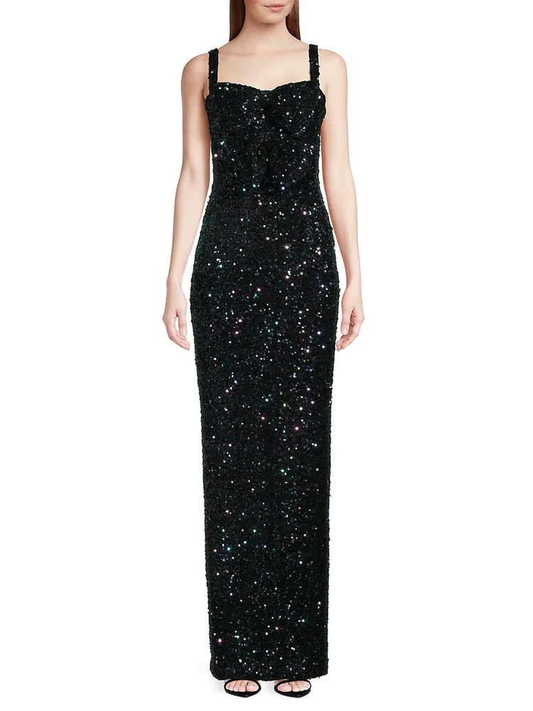 Milayla Sequined Gown