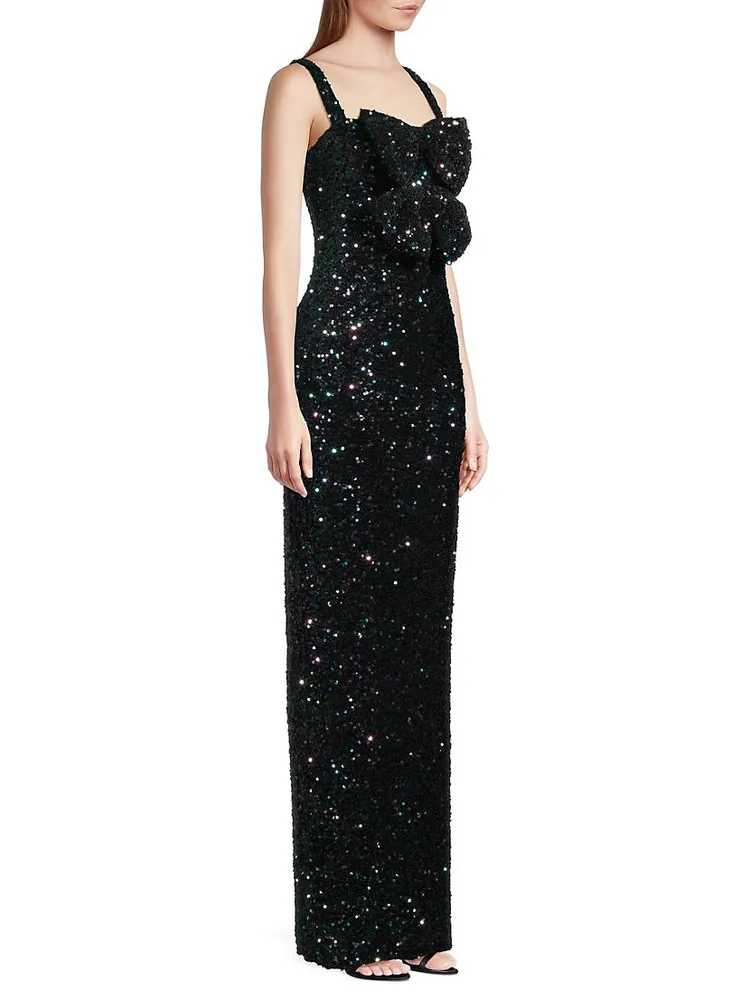 Milayla Sequined Gown