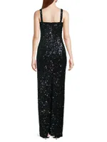 Milayla Sequined Gown