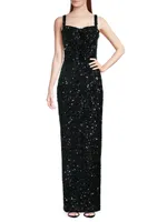 Milayla Sequined Gown