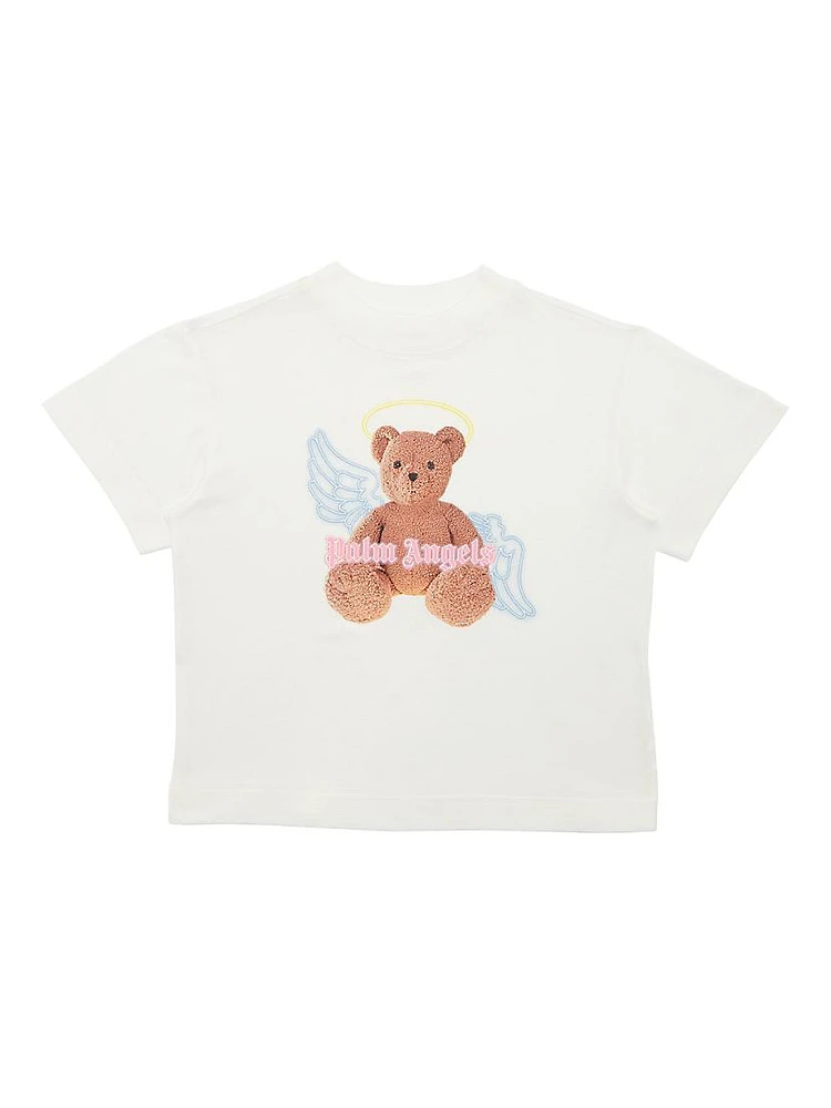 Little Girl's & Bear Angel T-Shirt