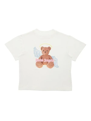 Little Girl's & Bear Angel T-Shirt