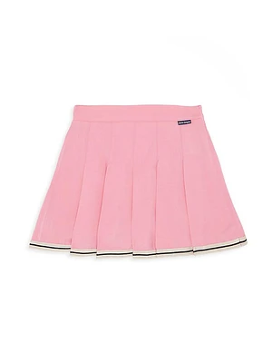 Little Girl's & Track Pleated Skirt