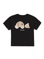 Little Girl's & Logo Bear T-Shirt