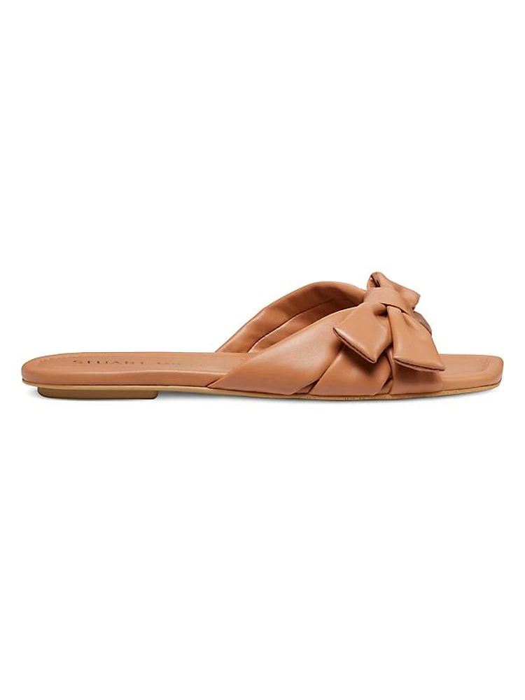 Sofia Leather Slides