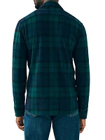 Legend Plaid Flannel Button-Front Shirt