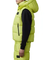 Hugh Hooded Down Vest