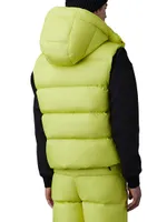 Hugh Hooded Down Vest