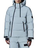 Kenji Reflective Hooded Down Ski Jacket