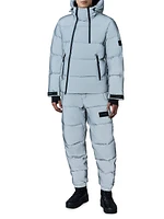 Kenji Reflective Hooded Down Ski Jacket