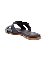 Foresaw Leather Monk-Strap Sandals