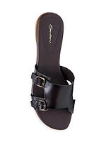 Foresaw Leather Monk-Strap Sandals