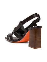 Venere 80MM Leather Sandals