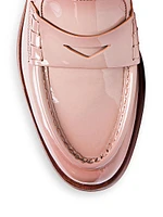 Airglow Patent Leather Penny Loafers