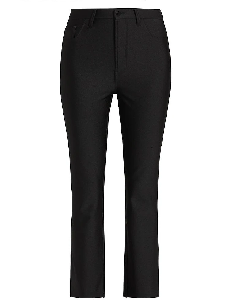 Shine Compression Good Waist Straight-Leg Pants