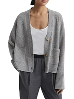 Juni Wool-Cashmere Cardigan