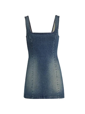 Devan Denim Twill Minidress