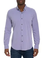 Tocci Gingham Button-Front Shirt