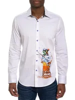 Apres-Ski Graphic Button-Front Shirt