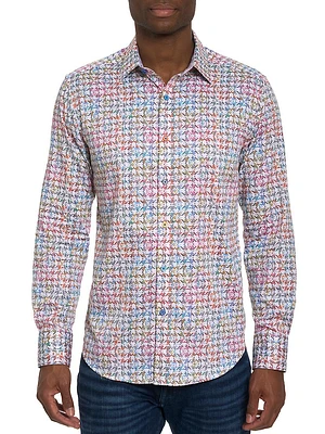 Seven Hills Graphic Button-Front Shirt