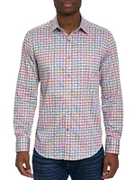 Seven Hills Graphic Button-Front Shirt