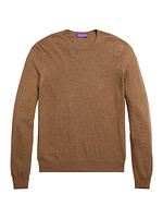 Silk & Cotton Crewneck Sweater