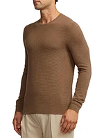 Silk & Cotton Crewneck Sweater