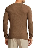 Silk & Cotton Crewneck Sweater