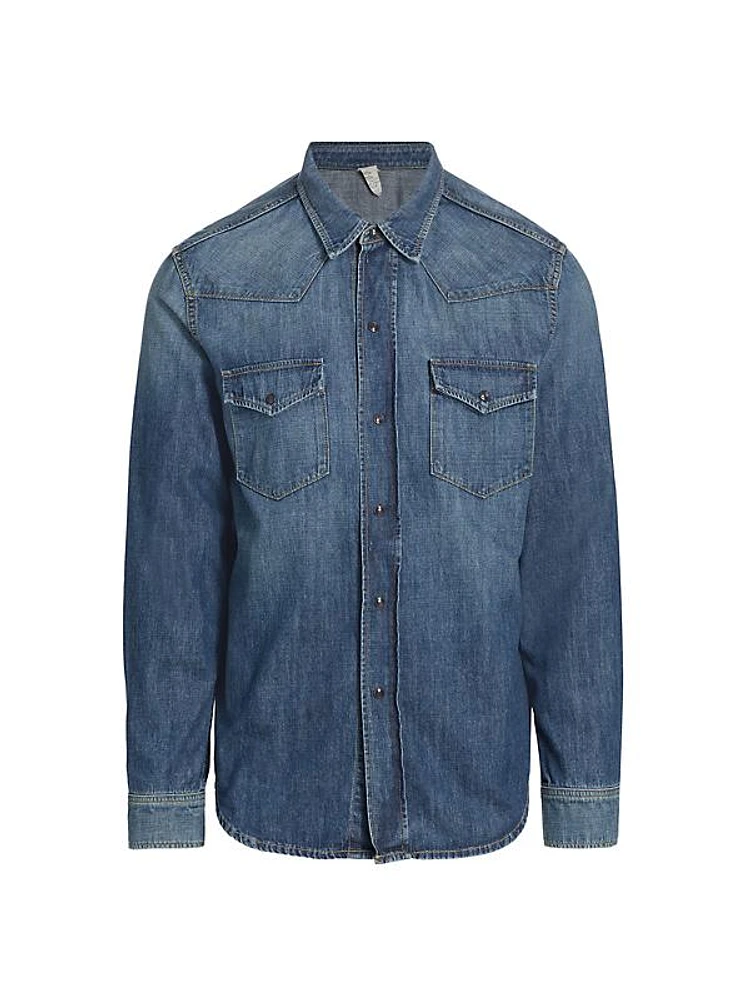 Travis Denim Long-Sleeve Shirt