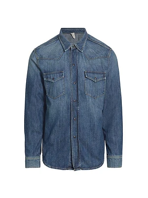 Travis Denim Long-Sleeve Shirt