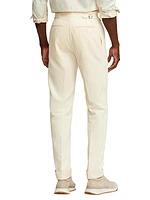 Cotton Corduroy Straight-Leg Pants