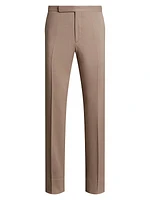 Wool Gabardine Trousers