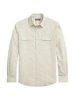 Wale Corduroy Cotton Long-Sleeve Shirt