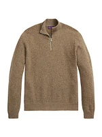 Cashmere Half-Zip Pullover